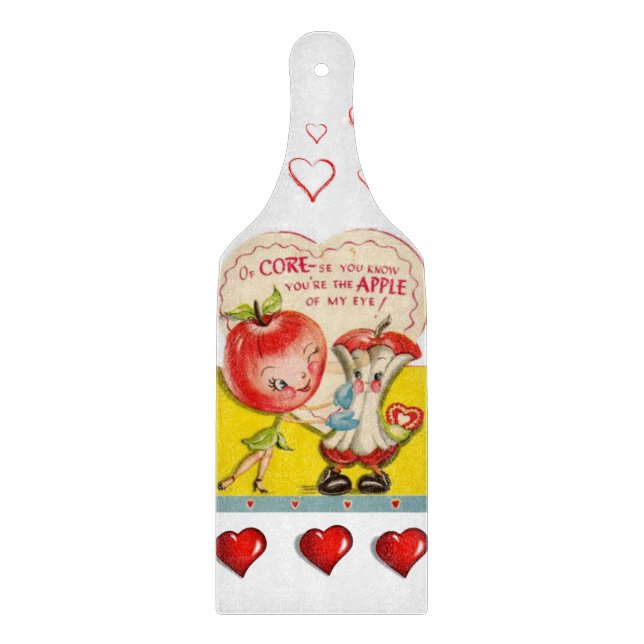 Valentinstag Schneidebrett (Vorderseite)