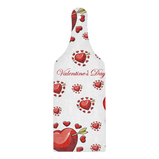 Valentinstag Schneidebrett (Vorderseite)
