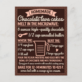 Valentinstag Schokolade Postkarte