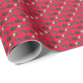 Valentinstag-Schokoladen-Verpackungspapier Geschenkpapier