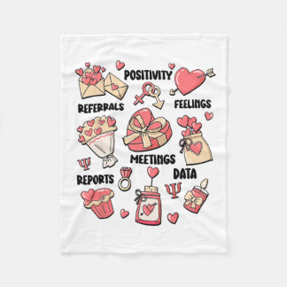 Valentinstag Schule Psychologe Schule Psych T Fleecedecke