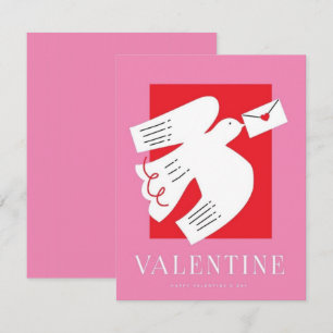 Valentinstag  Sei mein Valentinstag-Grußkarte Mitteilungskarte