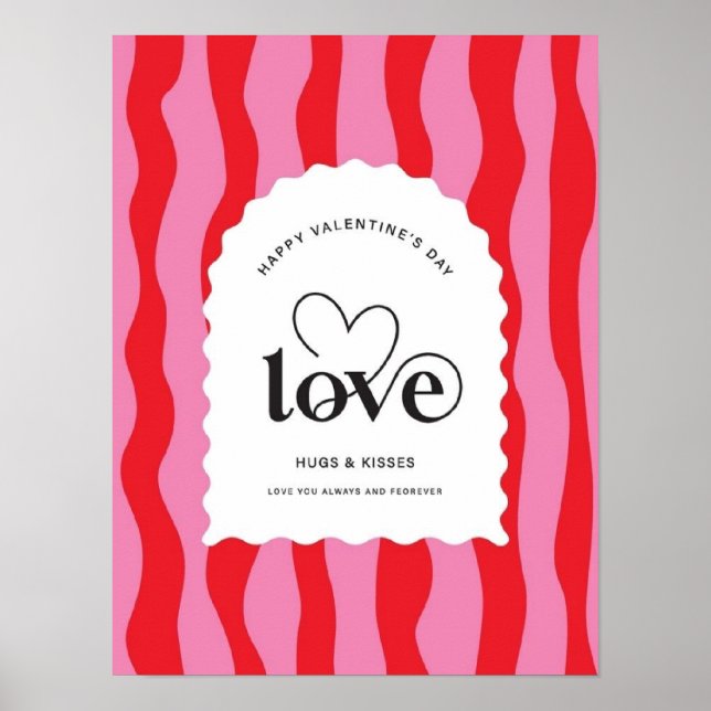 Valentinstag  Sei mein Valentinstag  Poster (Vorne)
