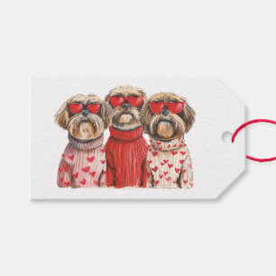 Valentinstag Shih Tzu Hunde Geschenkanhänger