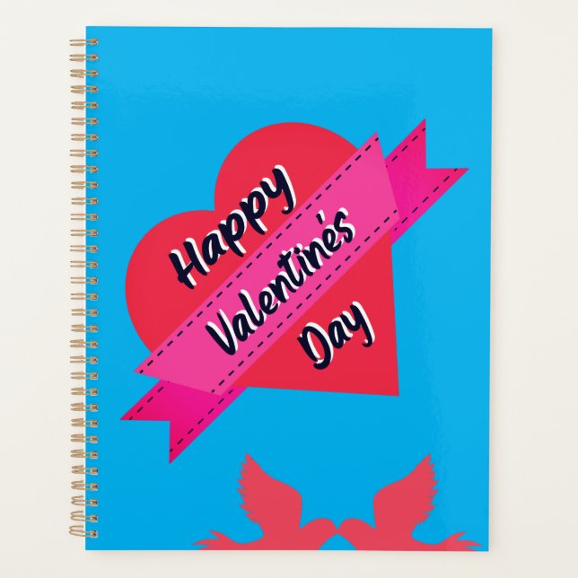 Valentinstag Special Planer (Vorderseite)