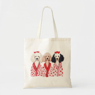 Valentinstag Standard Poodle Hunde Tragetasche