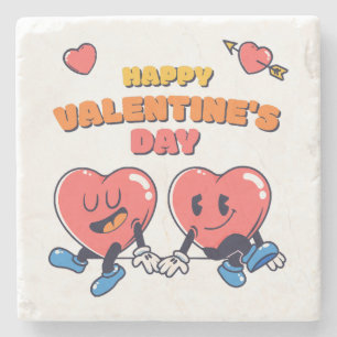 Valentinstag Steinuntersetzer