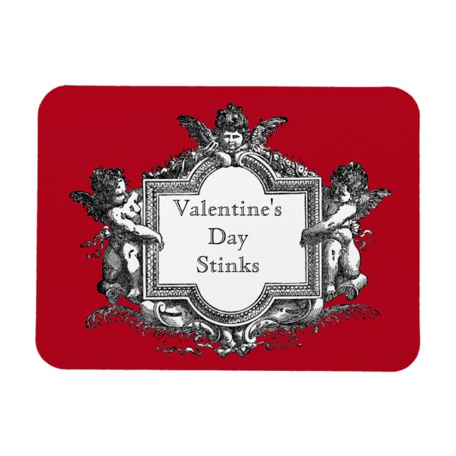 Valentinstag stinkt magnet (Horizontal)