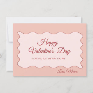 Valentinstag süße Feiertagskarte