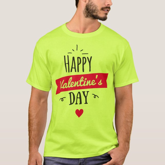 Valentinstag T - Shirt (Vorderseite)