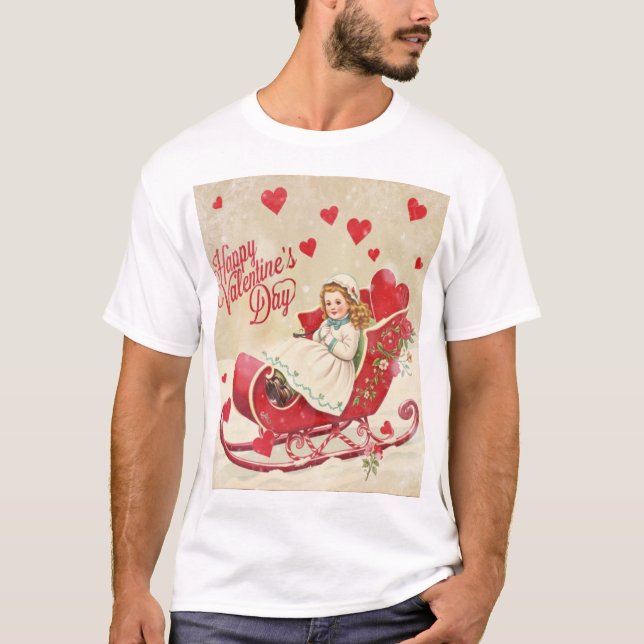 Valentinstag T-Shirt (Vorderseite)