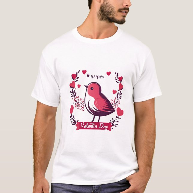Valentinstag T-Shirt (Vorderseite)