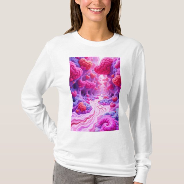 Valentinstag T-Shirt (Vorderseite)