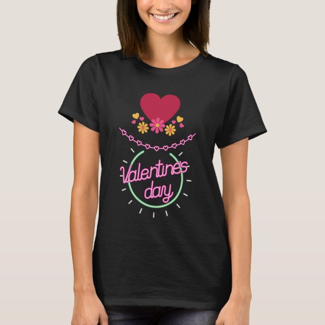Valentinstag T-Shirt (Vorderseite)
