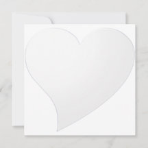 Valentinstag-Tageskarte des Minimalistischen weiße