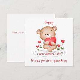 Valentinstag-Tageskarte Karte