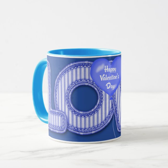 Valentinstag Tasse (Vorderseite Links)