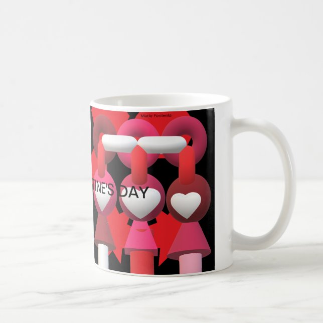 Valentinstag Tasse (Rechts)