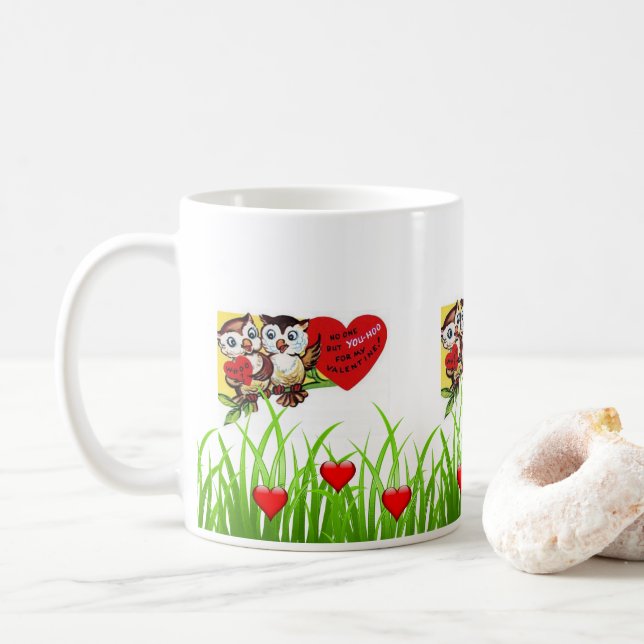 Valentinstag Tasse (Mit Donut)