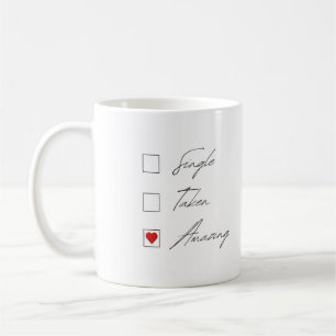 Valentinstag Tasse - Geschenk zum Beziehungsstatus