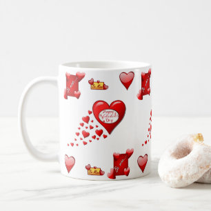 Valentinstag-Tasse Kaffeetasse