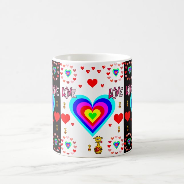 Valentinstag-Tasse Kaffeetasse (Mittel)