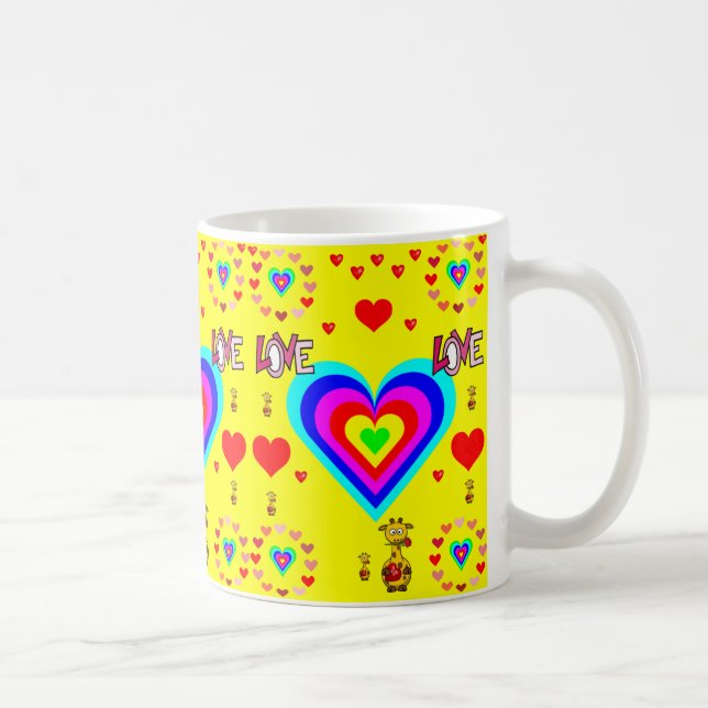 Valentinstag-Tasse Kaffeetasse (Rechts)