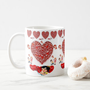 Valentinstag-Tasse Kaffeetasse