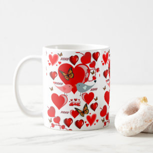 Valentinstag-Tasse Kaffeetasse