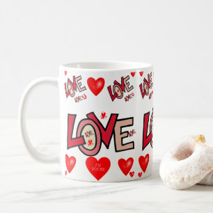 Valentinstag-Tasse Kaffeetasse