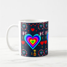 Valentinstag-Tasse