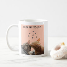 Valentinstag Tasse, Meow und Pelejever
