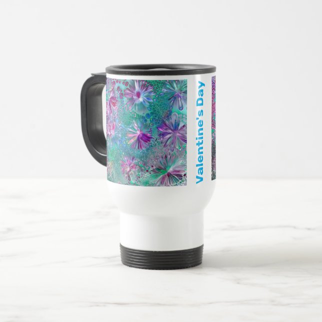 Valentinstag-Tasse Reisebecher (Vorderseite Links)