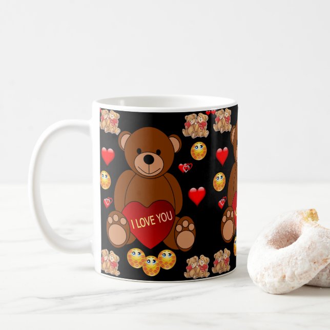 Valentinstag Tasse Tasse (Mit Donut)
