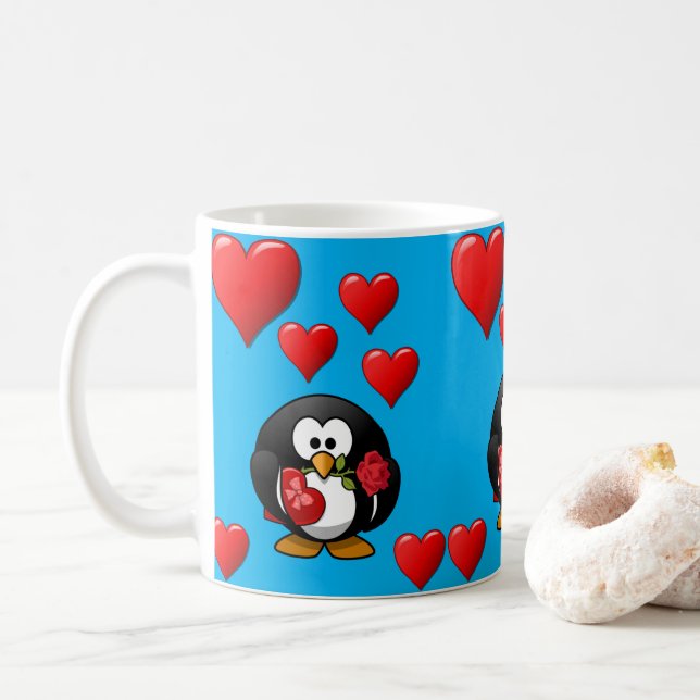 Valentinstag Tasse Tasse (Mit Donut)