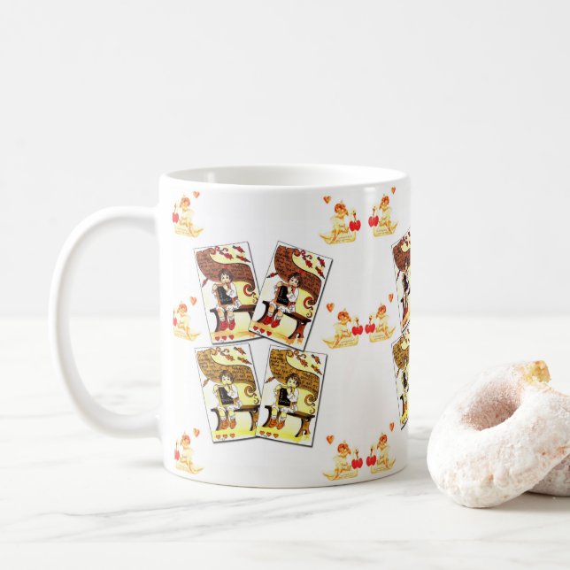 Valentinstag Tasse Tasse (Mit Donut)