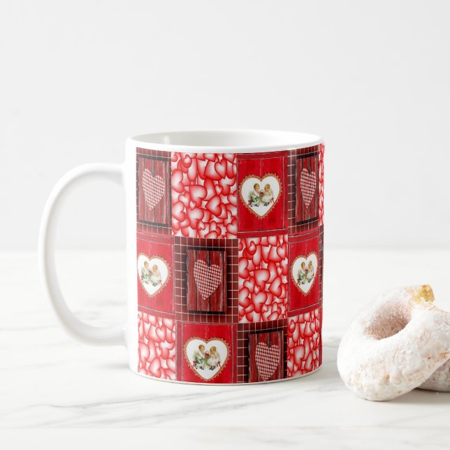 Valentinstag Tasse Tasse (Mit Donut)