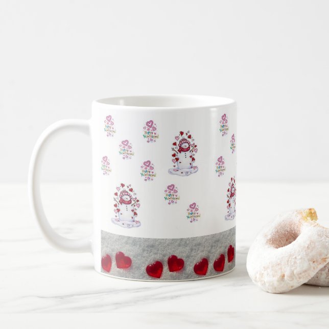 Valentinstag Tasse Tasse (Mit Donut)