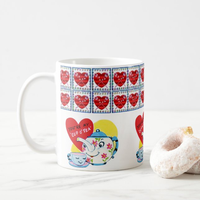 Valentinstag Tasse Tasse (Mit Donut)