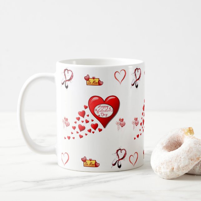 Valentinstag Tasse Tasse (Mit Donut)