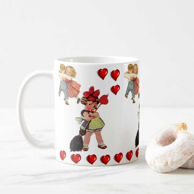 Valentinstag Tasse Tasse (Mit Donut)