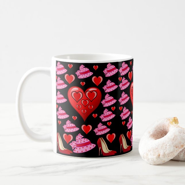 Valentinstag Tasse Tasse (Mit Donut)