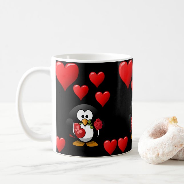 Valentinstag Tasse Tasse (Mit Donut)