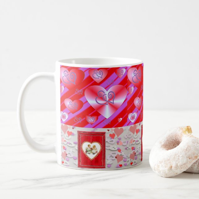 Valentinstag Tasse Tasse (Mit Donut)