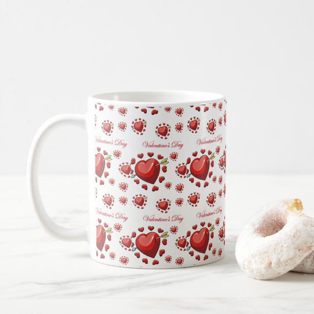 Valentinstag Tasse Tasse (Mit Donut)