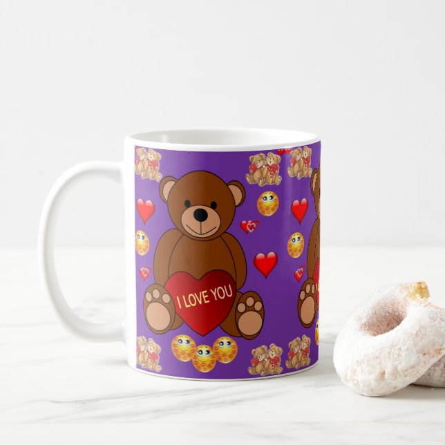 Valentinstag Tasse Tasse (Mit Donut)