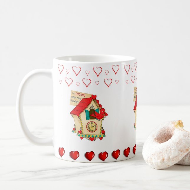 Valentinstag Tasse Tasse (Mit Donut)