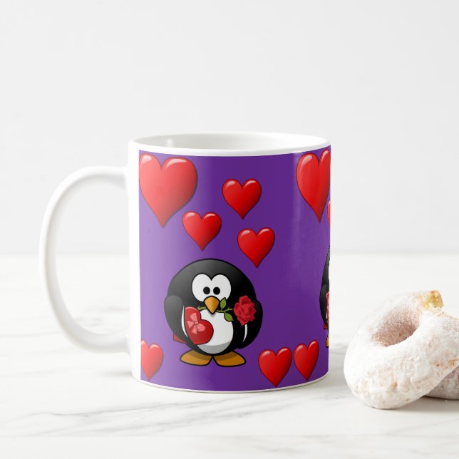 Valentinstag Tasse Tasse (Mit Donut)