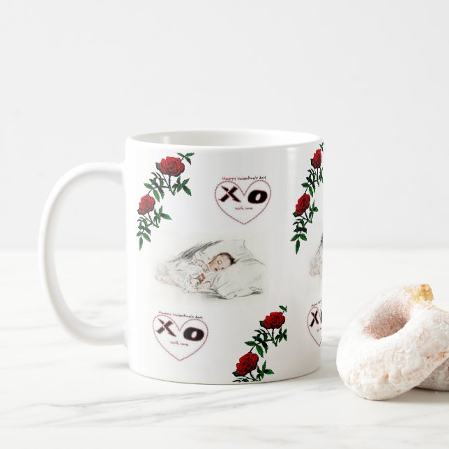 Valentinstag Tasse Tasse (Mit Donut)