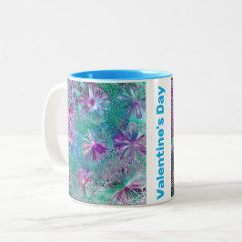 Valentinstag-Tasse Zweifarbige Tasse